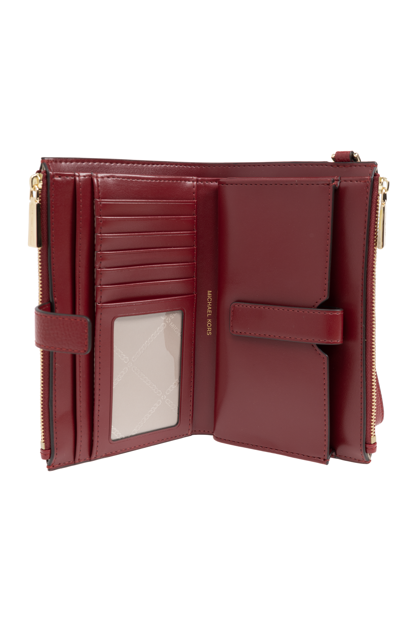 Red Wallet with logo Michael Michael Kors